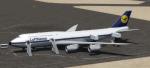 FSX/P3D Boeing 747-8i Lufthansa D-ABYT Retro Livery package v2